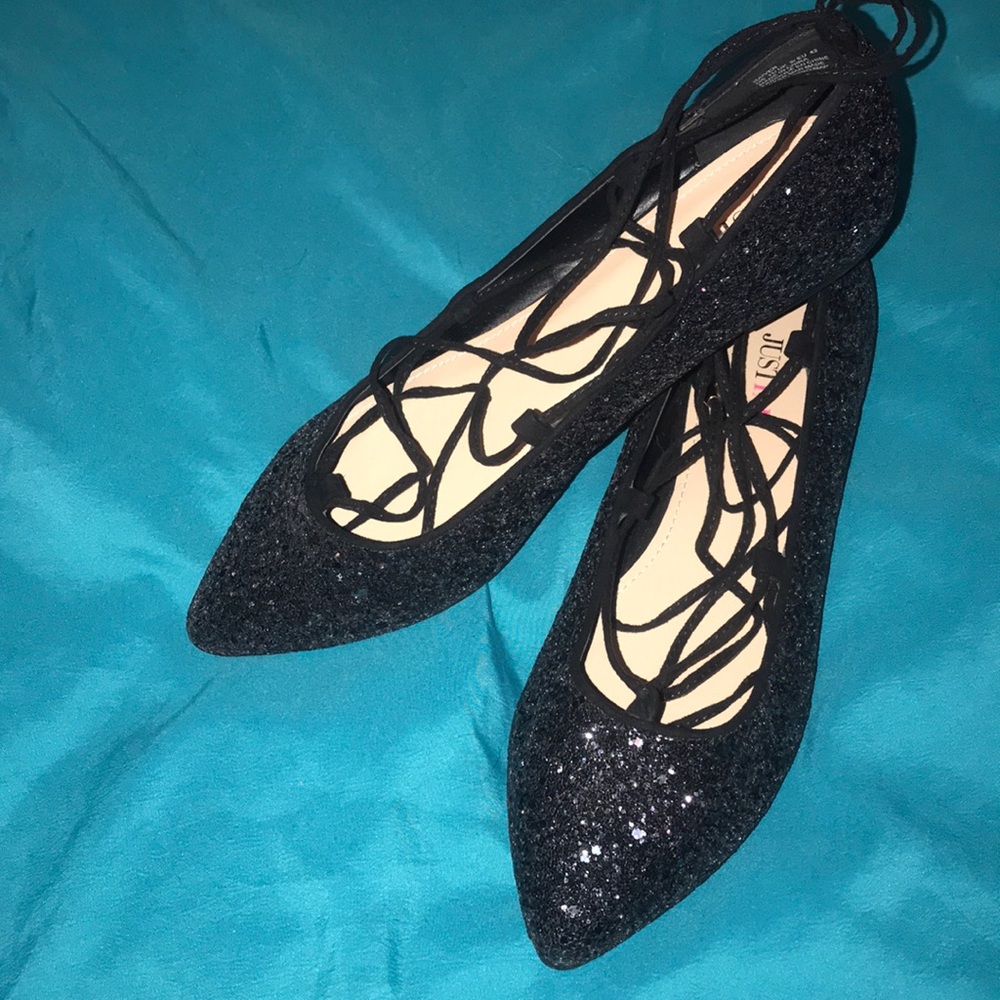 Just fab size 11 ballerina flats